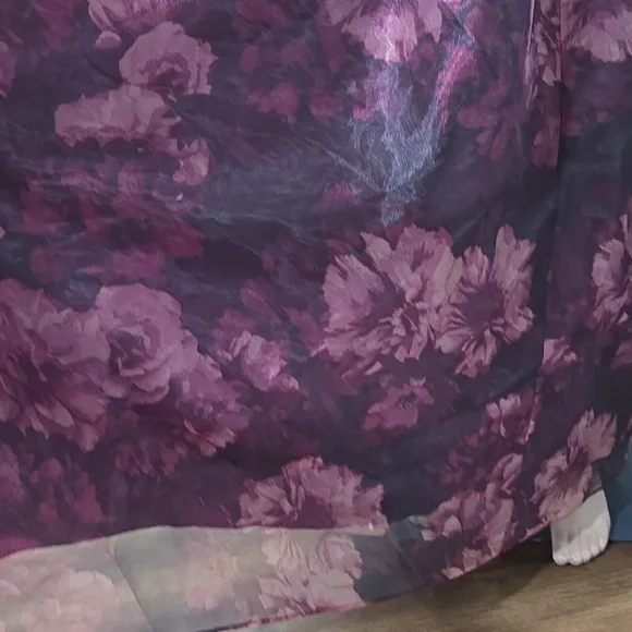 Eliza J Burgundy Dress - Picture 5 of 13